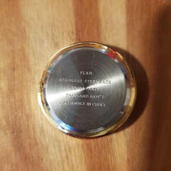 Miniature Heart-Shaped Clock Red Velvet Interior NOT Working Box With Bow Design - Picture 8 of 12